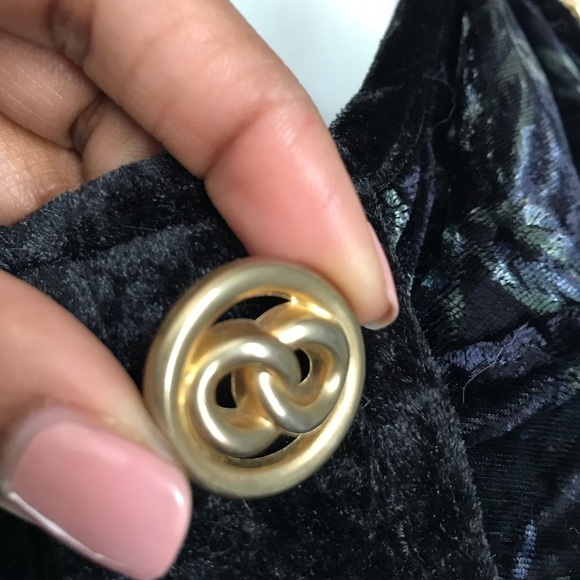 Vintage Workshop Clothing Velvet Jumpsuit - Picture 5 of 8